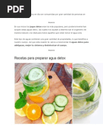 Aguas Detox