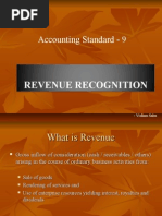 As-9 Revenue Recognition