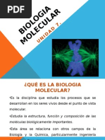 Unidad 7. Biologia Molecular