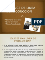 Balance de Linea de Producción