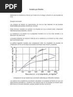 Tension Por Flexion