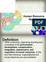 Basics of HRM