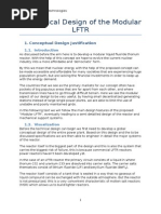 Mechanical Design of The Modular LFTR