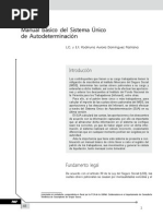 SUA Manual Basico Del Sistema Unico de Autodeterminacion