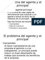 El Problema Del Agente y El Principal