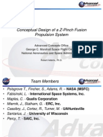 Conceptual Design of A Z-Pinch Fusion Propulsion System