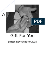 Lenten Devotions For 2005