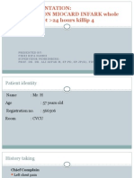 Case Presentation: ST Elevation Miocard Infark Whole Anterior Onset 24 Hours Killip 4