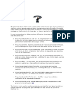 Tipos de Preguntas de Estadistica