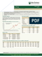 Value Partners Classic Fund Q1 2015 Commentary