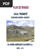 Plan de Minado 2014 HUARCO