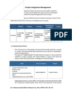 Project Integration Management: Initiation Planning Executing Monitoring and Controlling Closing