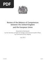 Eu Balance of Competences Review