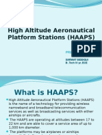 High Altitude Aeronautical Platform Systems (Presentation)