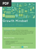 FINAL Growth Mindset Lesson Plan