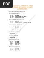 Normalization Assignment