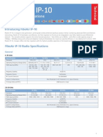 Ceragon - FibeAir IP-10 Technical Specifications - Data Sheet