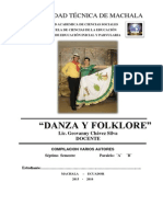 Danza y Folklore 1 PDF