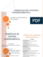 Normas Generales de Control Gubernamental