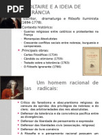 Voltaire e A Ideia de Tolerância