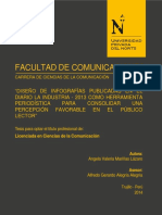 Tesis Diseño de Infografías Publicadas en El Diario La Industria Como Herramienta Periodística para Consolidar Una Percepcion Favorable en El Público Lector