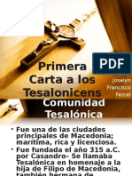 Primera Carta A Los Tesalonicenses