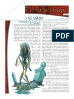 Flood Season: Monster Manual Ii Creatures