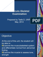 Unit-13-Musculo-Skeletal Examination