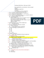 Arab Board MCQ Part I 28 March 2010 DR - ALROQI