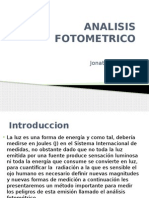 Analisis Fotometrico