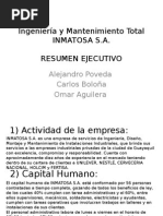 Ingeniería y Mantenimiento Total INMATOSA S