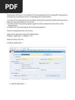 OAF Personalisation Migration