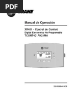 Termostato en Español ES XR 401