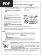 Guía de Taller de Quimica Segundo Periodo