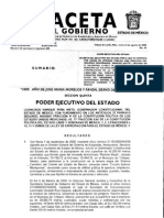 Gaceta Oficial Del Edomex