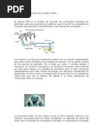 Sistema de Combustible MPFI