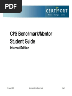 CPS Benchmark/Mentor Student Guide: Internet Edition