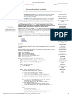 Java Remote Method Invocation