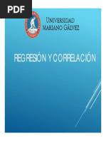 Regresion y Correlacion