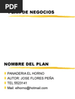 Ejemplo Plan de Negocios