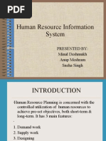 Human Resource Information System