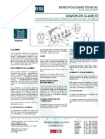 TDS MX Ficha Técnica Gavión PDF