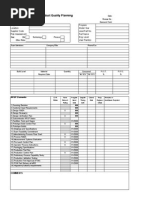 APQP Check List