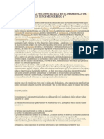 Influencia de La Psicomotricidad en El Desarrollo de La Inteligencia en Niños Menores de 6