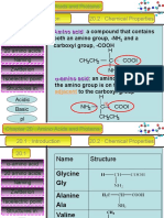 Matriculation Chemistry (Amino Acids) Part 1