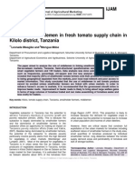 The Role of Middlemen in Fresh Tomato Supply Chain in Kilolo District, Tanzania