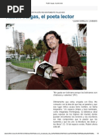 Rubén Vargas, El Poeta Lector