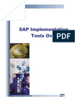 SAP Implementation Tools Overview: Version 1.0 Page 1/32