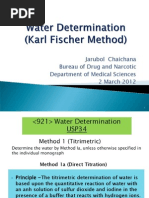 Karl Fischer Titration PDF