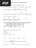 Espcex - Lista 3 - Matrizes